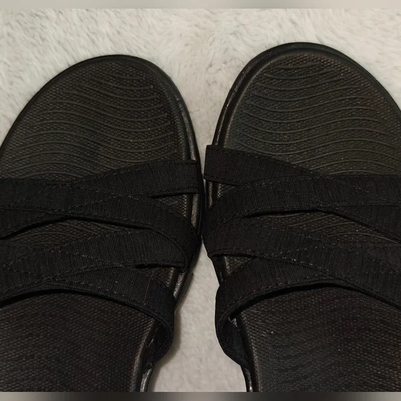 Skechers On the Go Sandals, Women's Size 8, Black - Picture 5 of 12